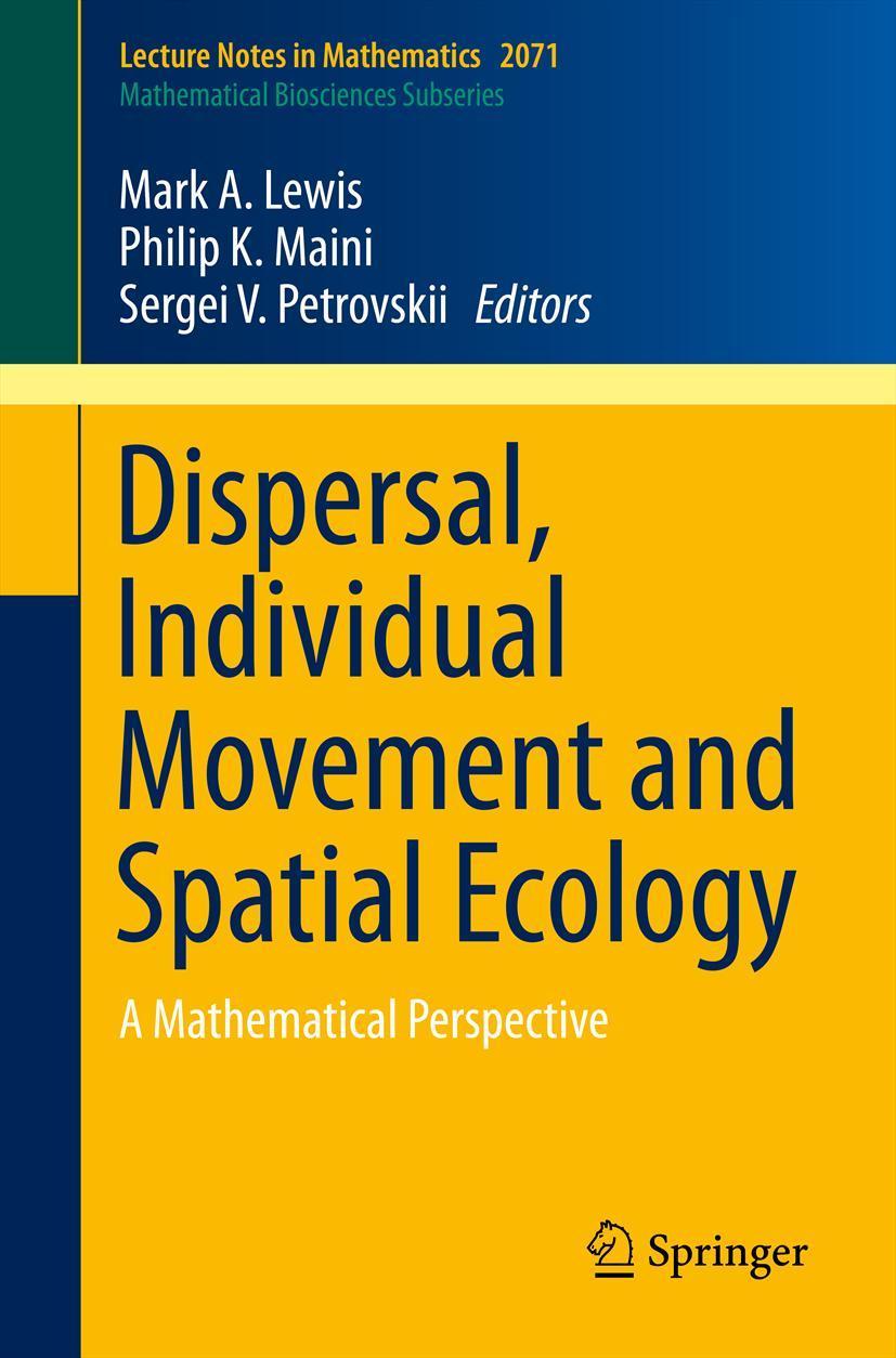Vorderes Coverbild Dispersal, Individual Movement and Spatial Ecology