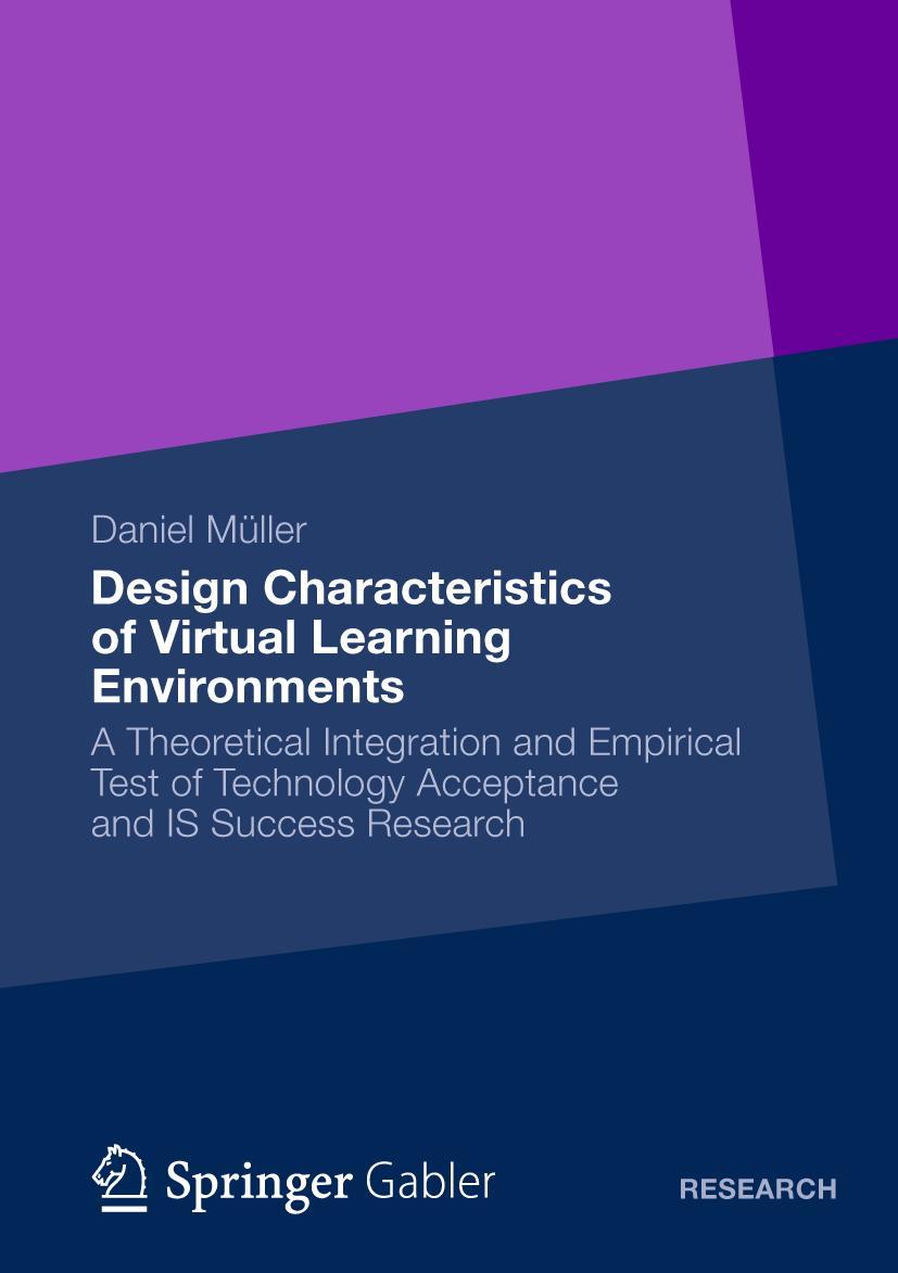 Vorderes Coverbild Design Characteristics of Virtual Learning Environments