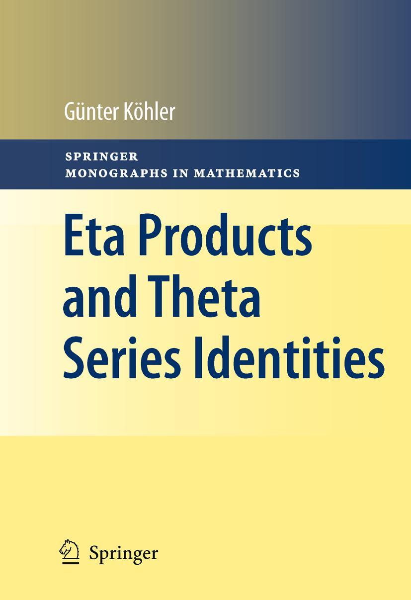 Vorderes Coverbild Eta Products and Theta Series Identities