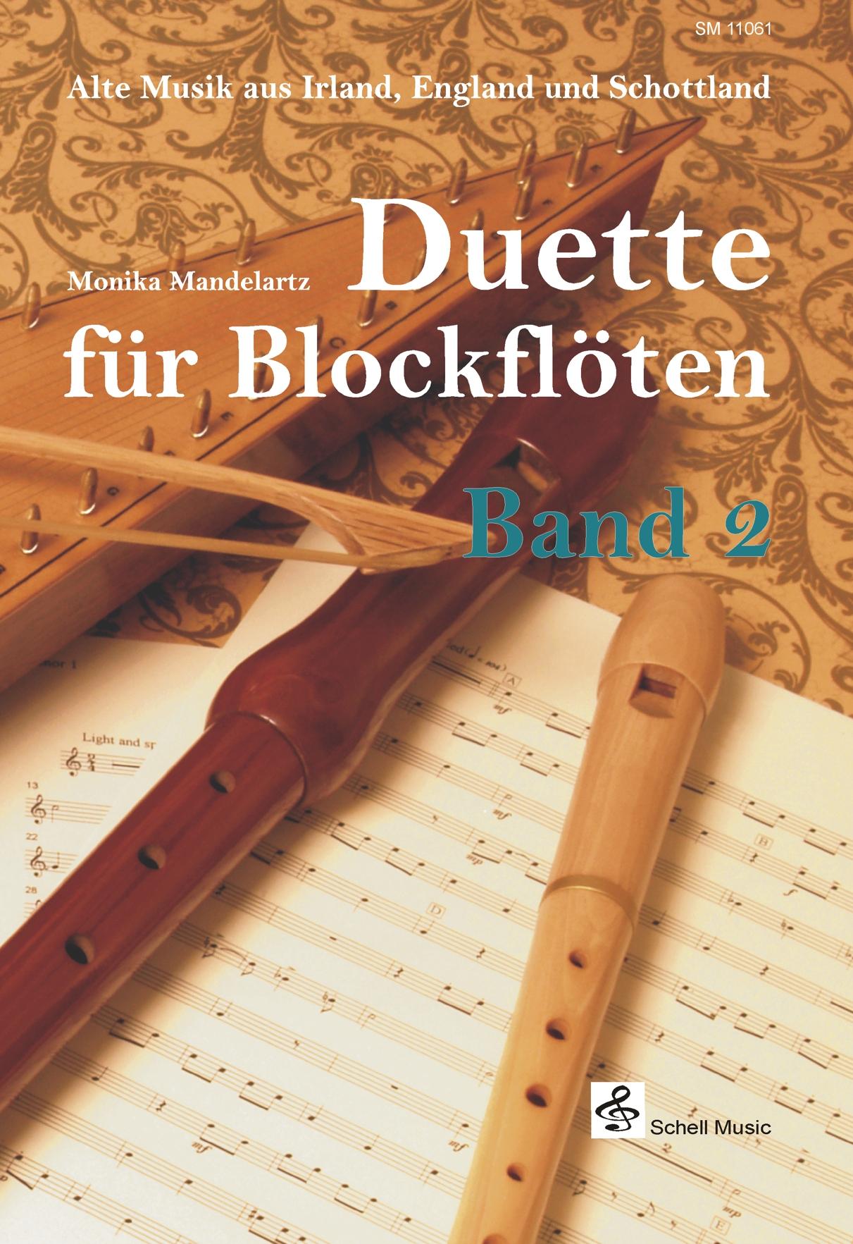 Vorderes Coverbild Duette für Blockflöten  Band 02