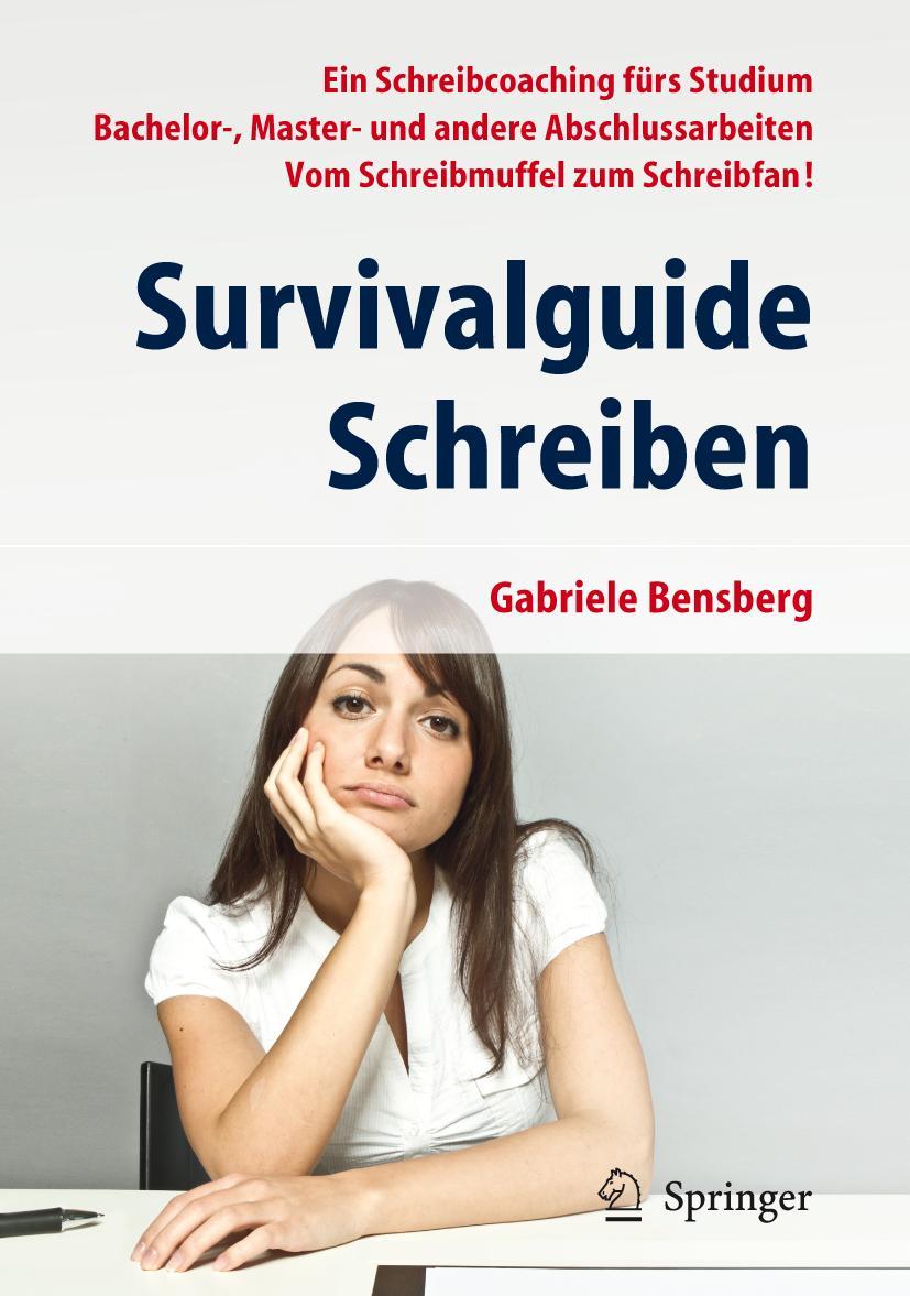 Vorderes Coverbild Survivalguide Schreiben