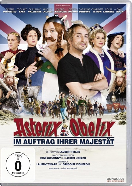 Vorderes Coverbild Asterix & Obelix - Im Auftrag Ihrer Majestät