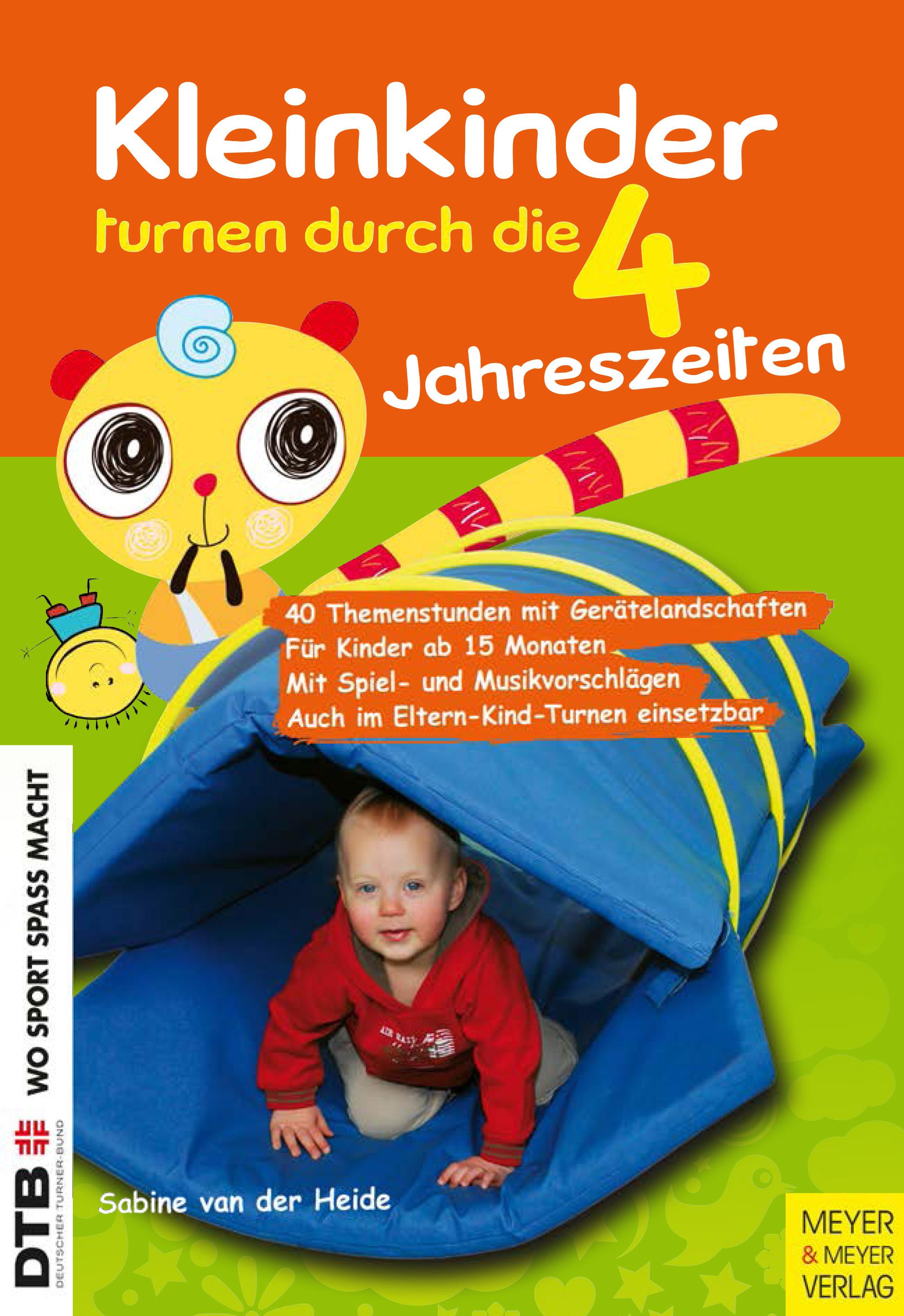 Vorderes Coverbild Kleinkinder turnen durch die vier Jahreszeiten