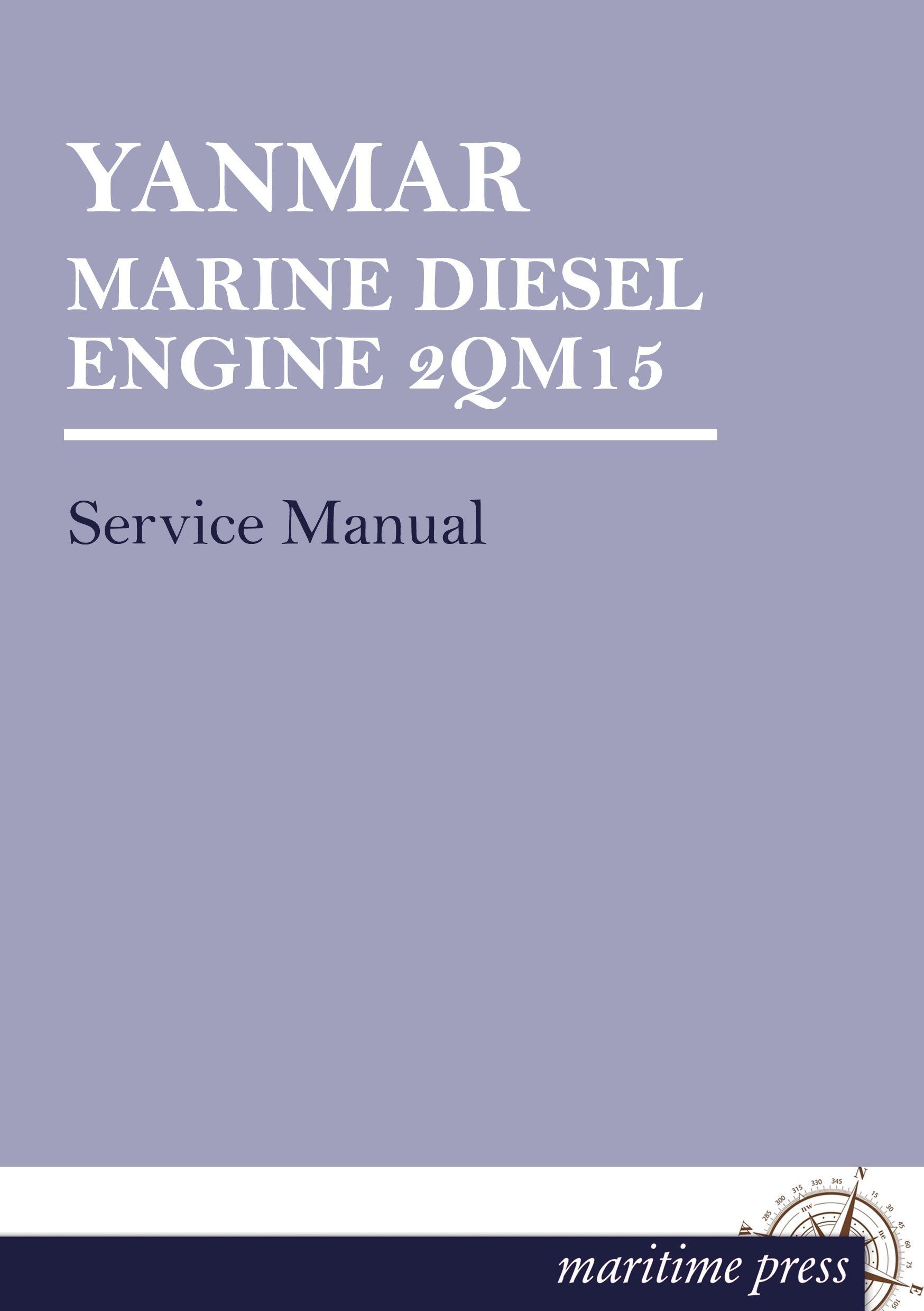 Vorderes Coverbild YANMAR MARINE DIESEL ENGINE 2QM15