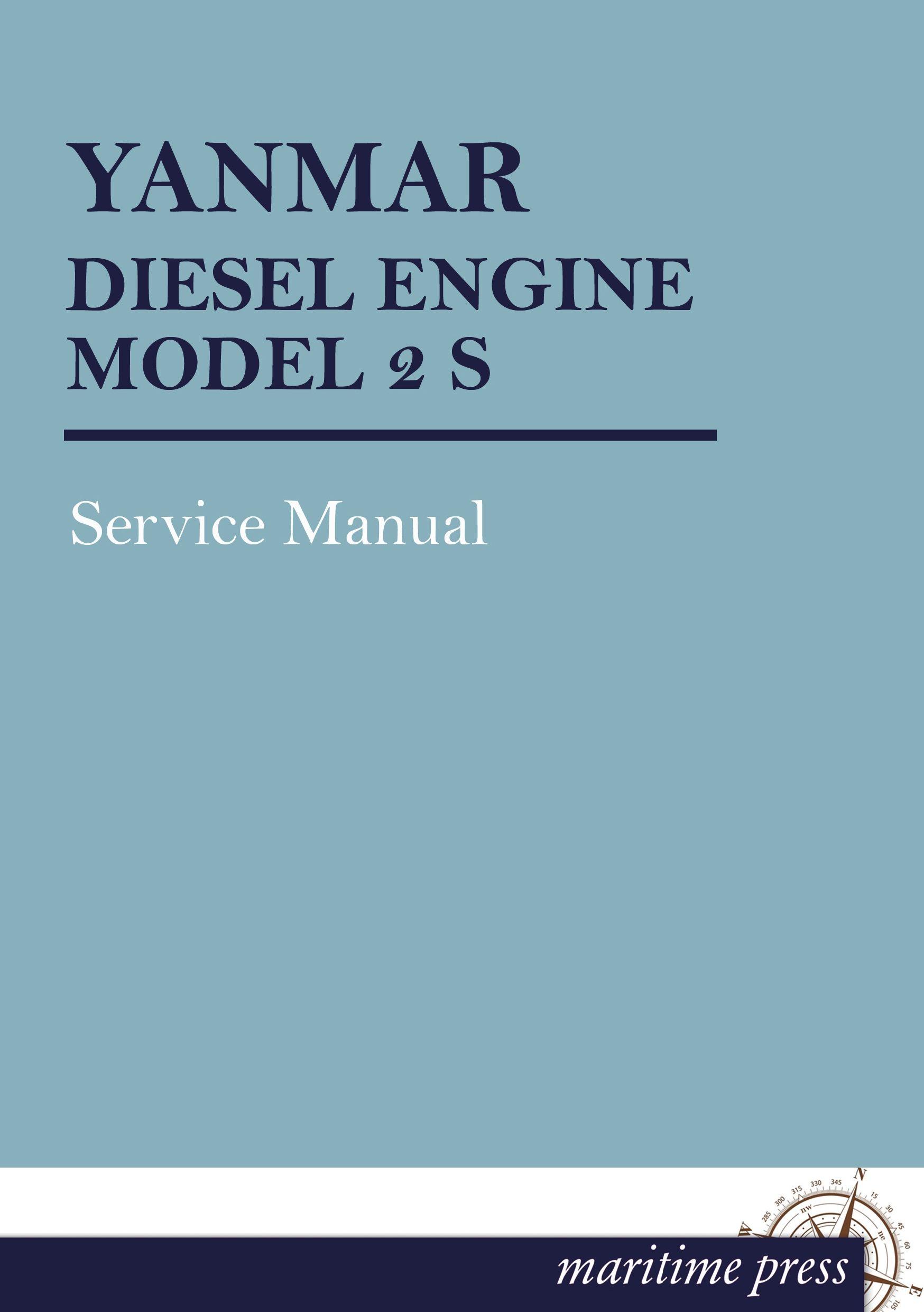 Vorderes Coverbild YANMAR DIESEL ENGINE MODEL 2 S