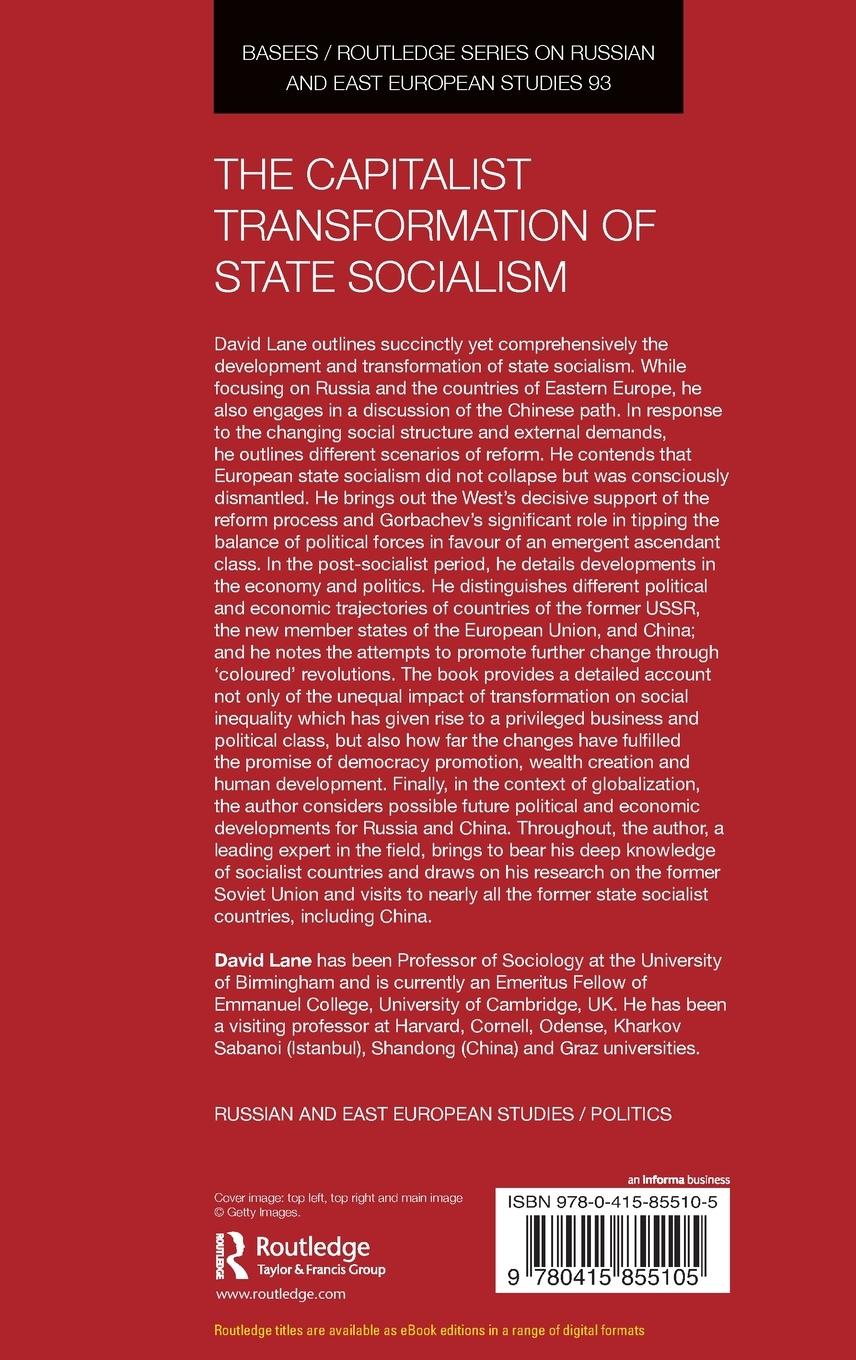 Rückseitencover The Capitalist Transformation of State Socialism