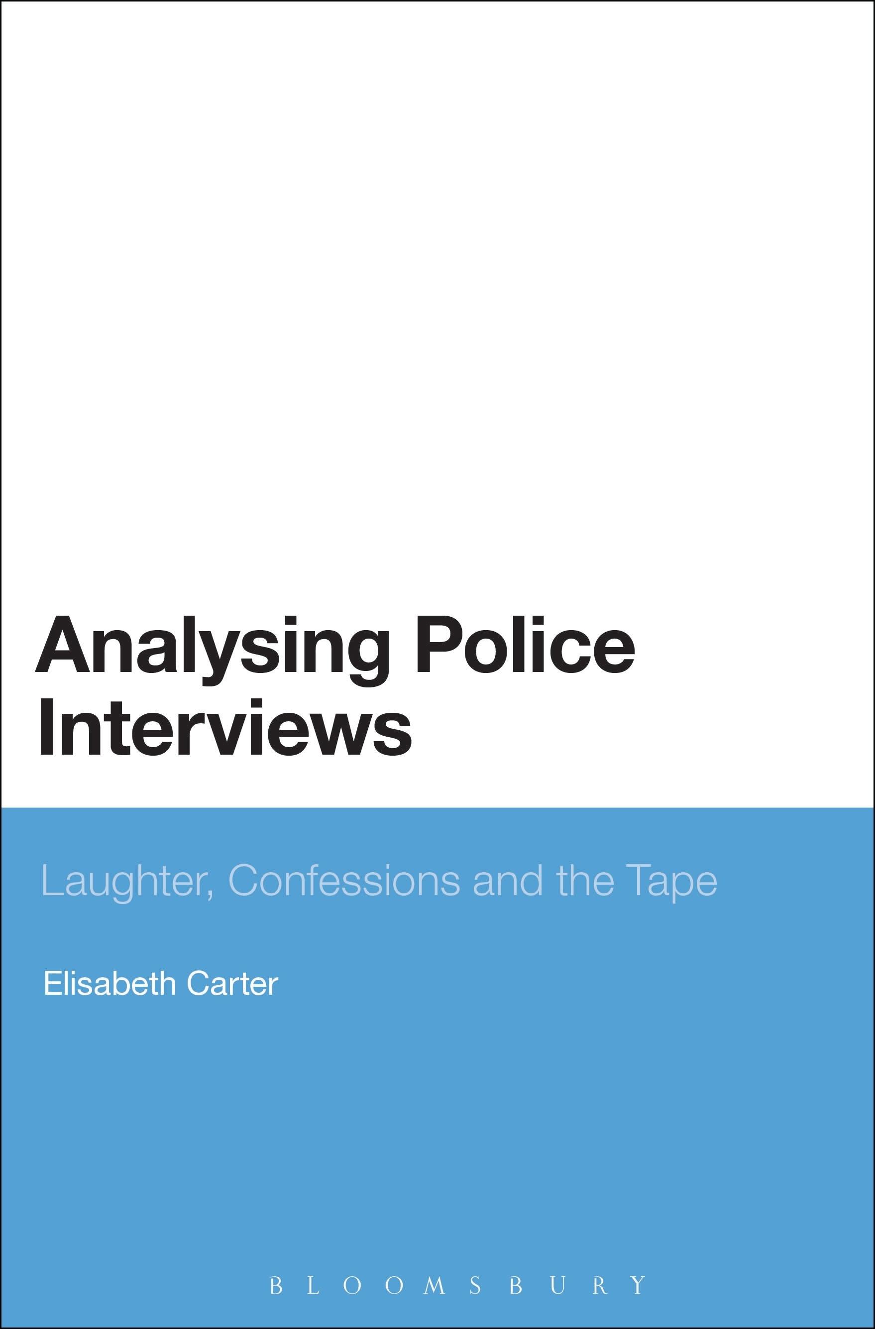 Vorderes Coverbild Analysing Police Interviews