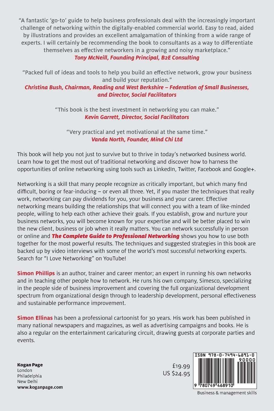 Rückseitencover The Complete Guide to Professional Networking