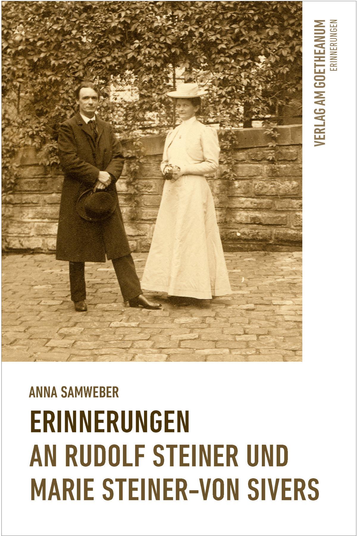 Vorderes Coverbild Erinnerungen an Rudolf Steiner und Marie Steiner-von Sivers