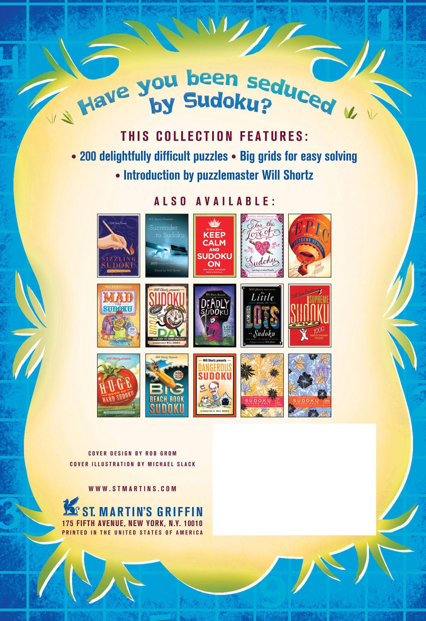 Rückseitencover Will Shortz Presents Wild for Sudoku