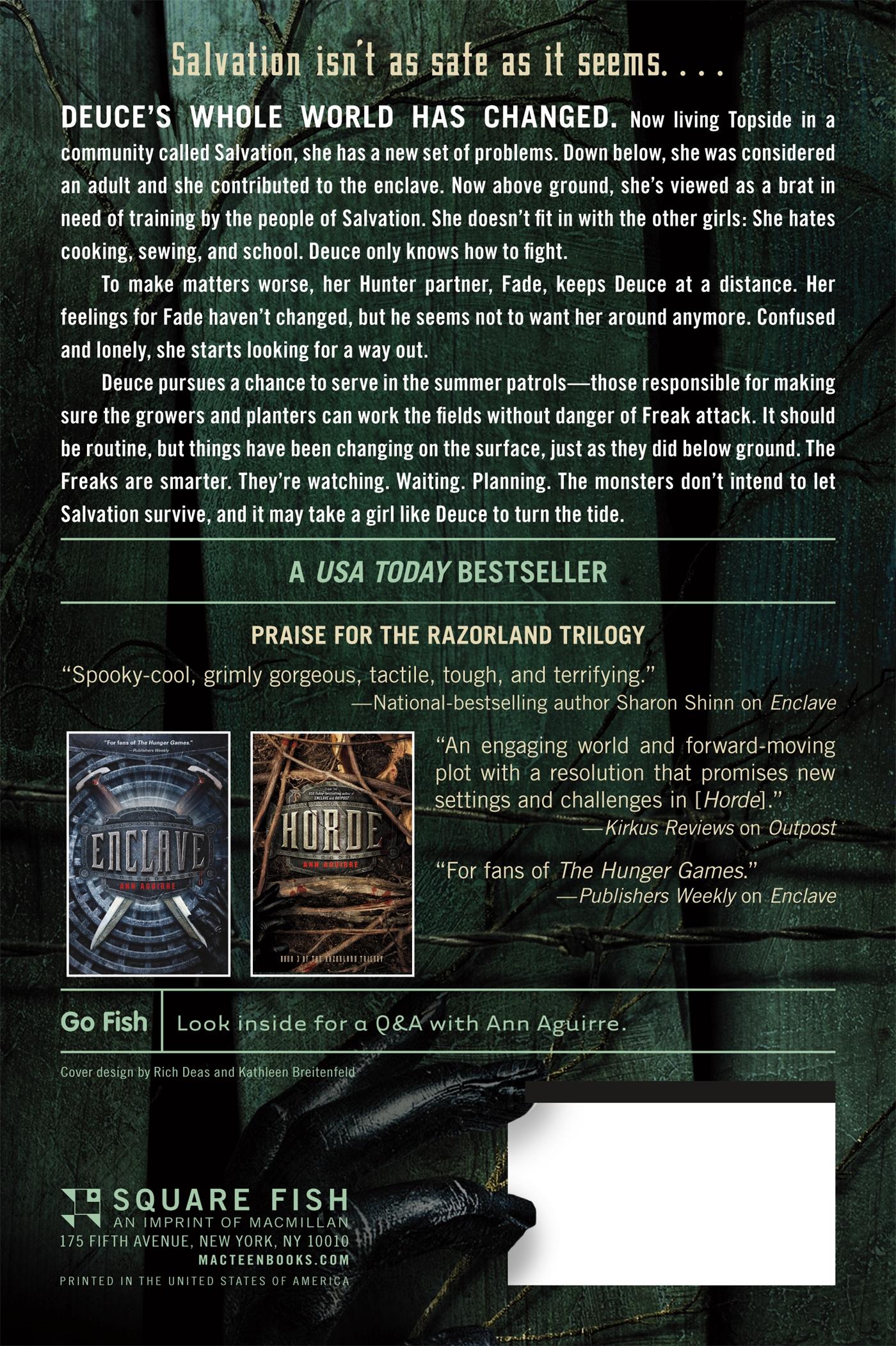 Rückseitencover Outpost