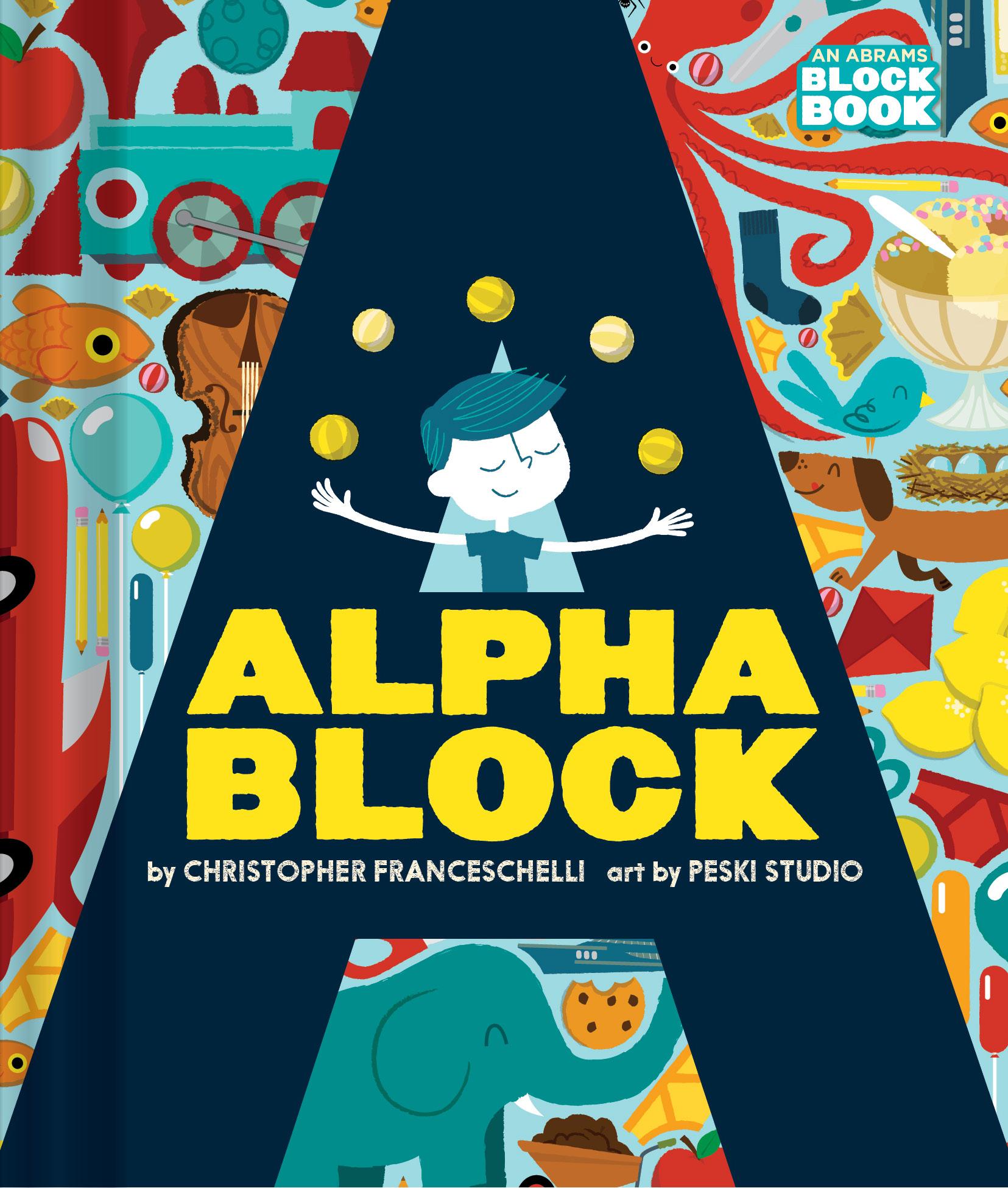 Vorderes Coverbild Alphablock (An Abrams Block Book)