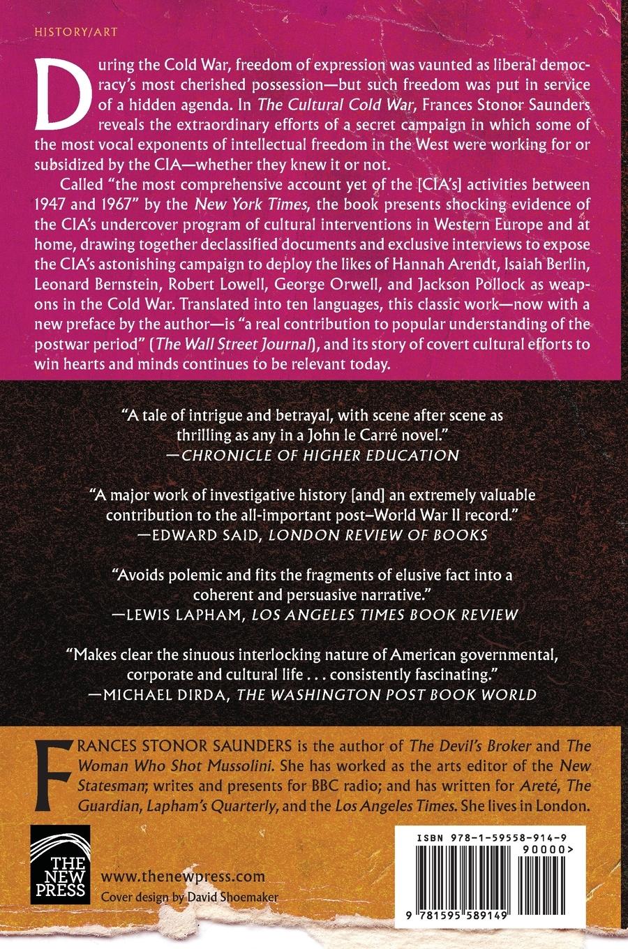 Rückseitencover The Cultural Cold War