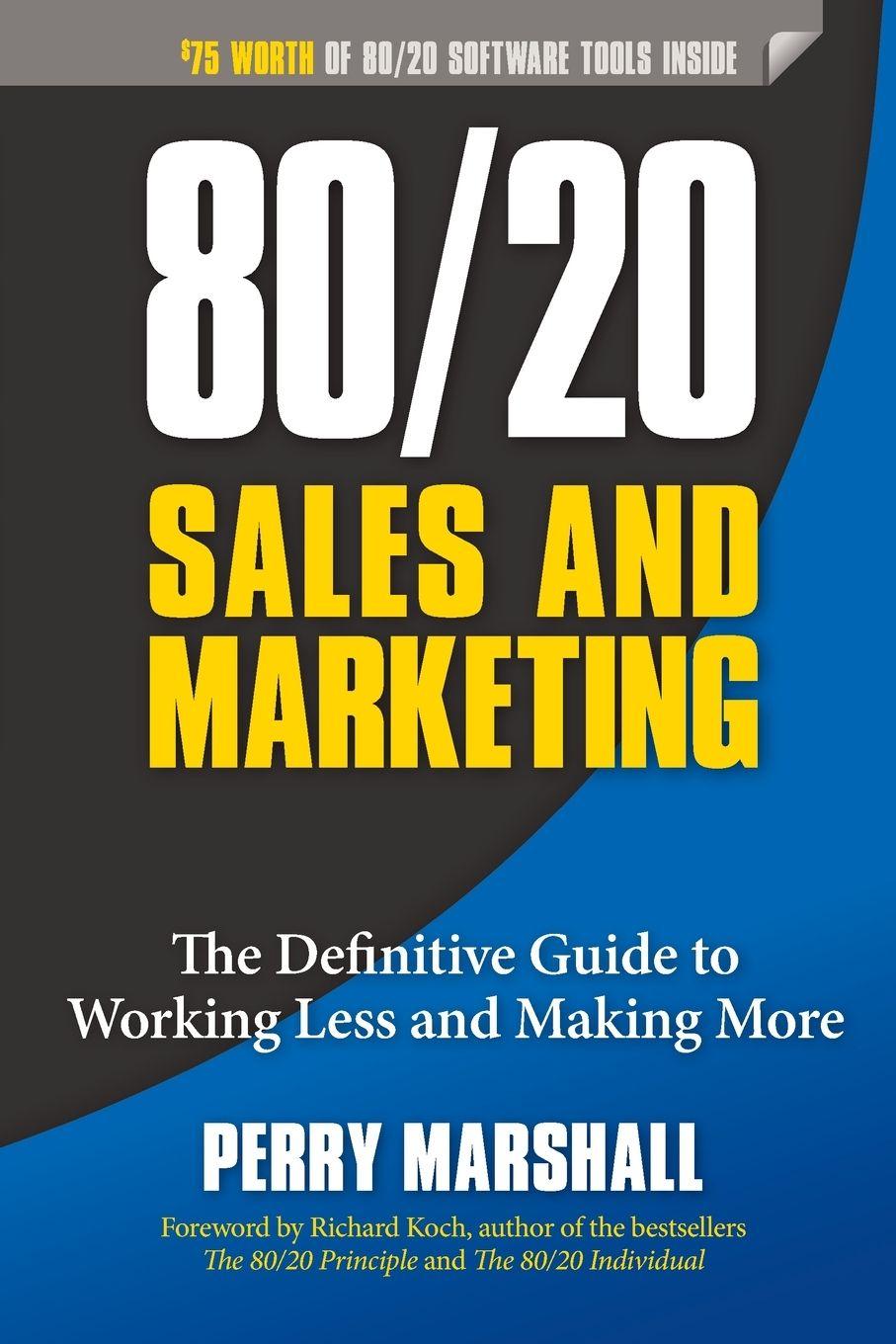 Vorderes Coverbild 80/20 Sales and Marketing