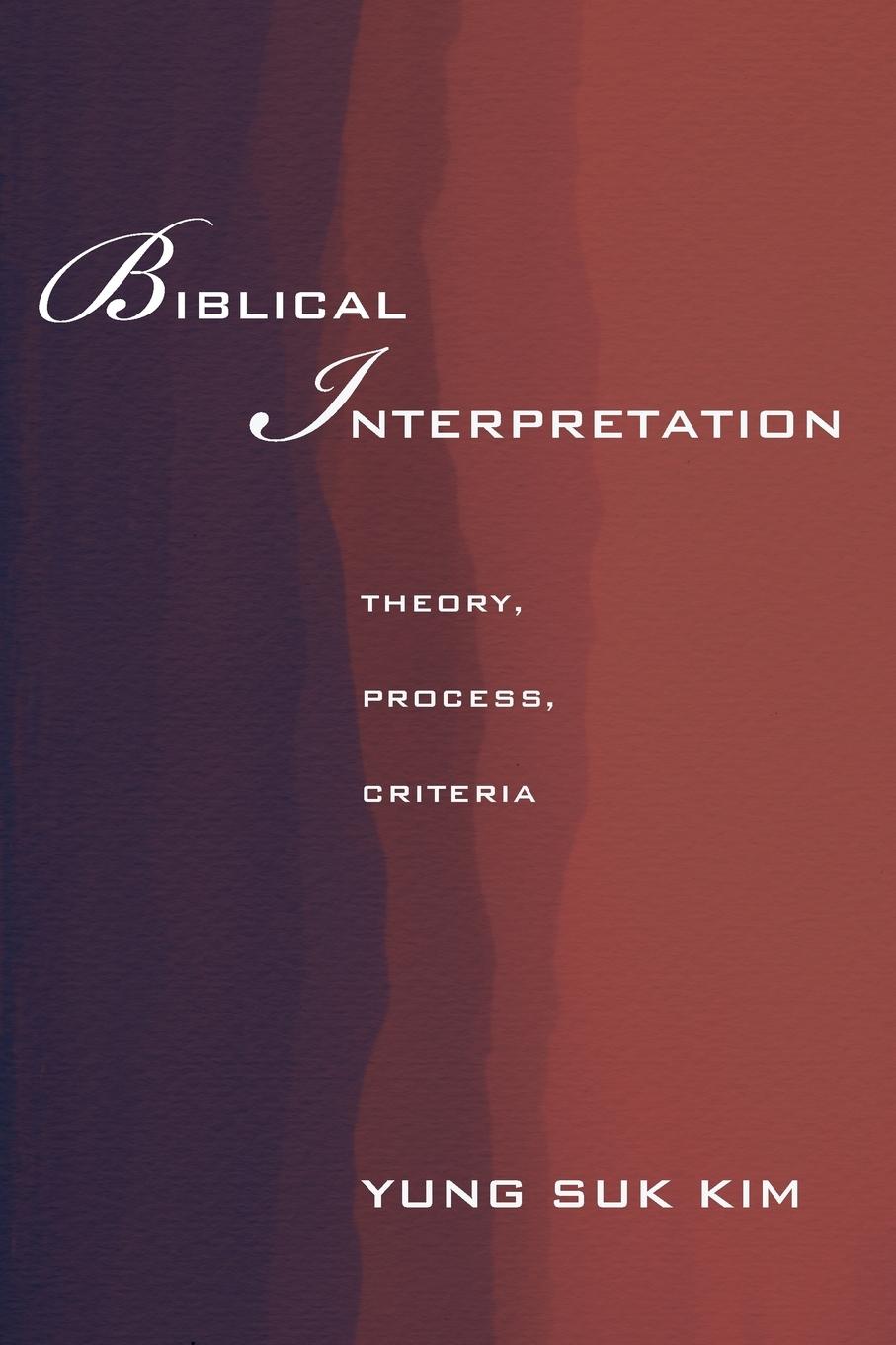 Vorderes Coverbild Biblical Interpretation