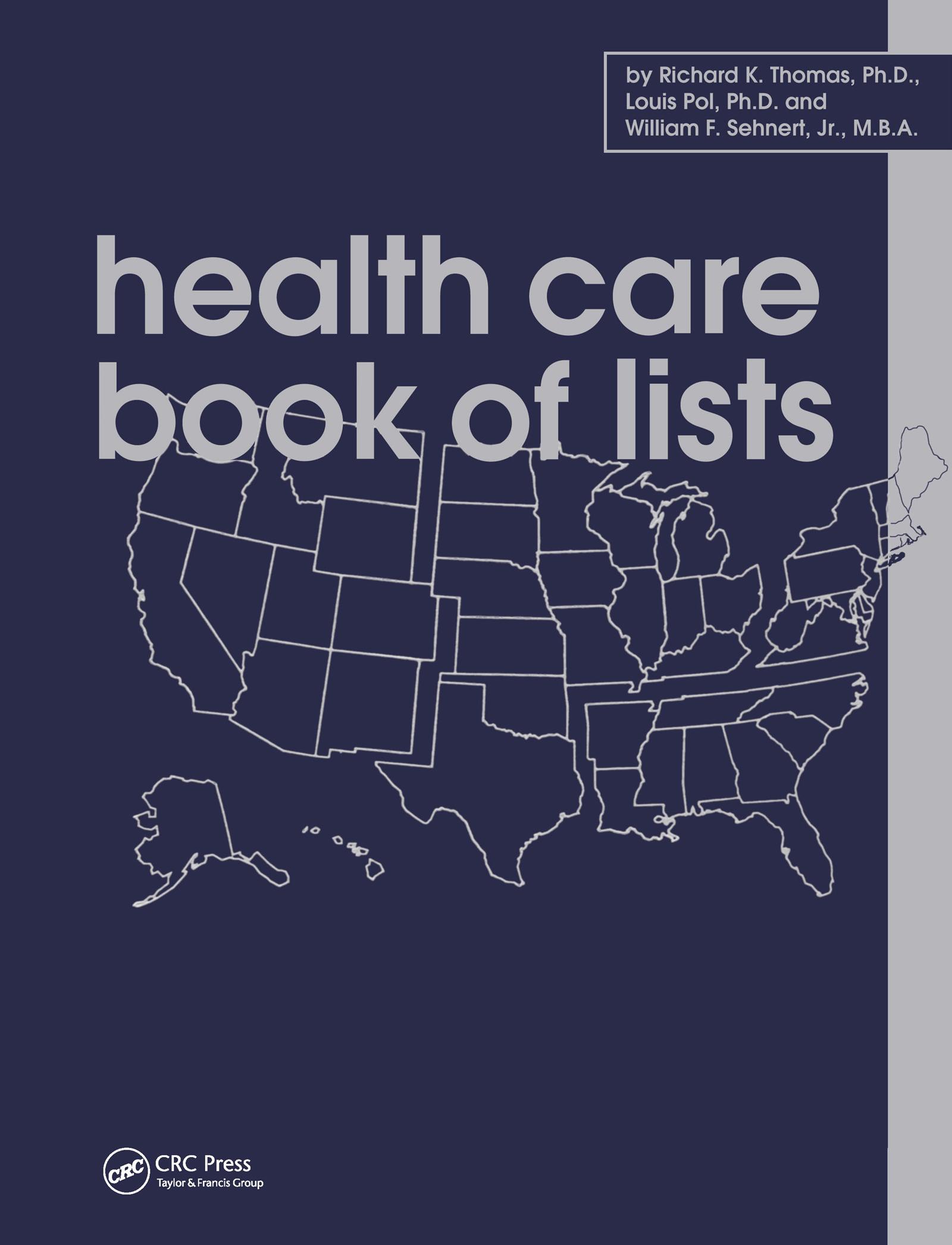Vorderes Coverbild Health Care Book of Lists
