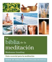 Vorderes Coverbild La biblia de la meditación