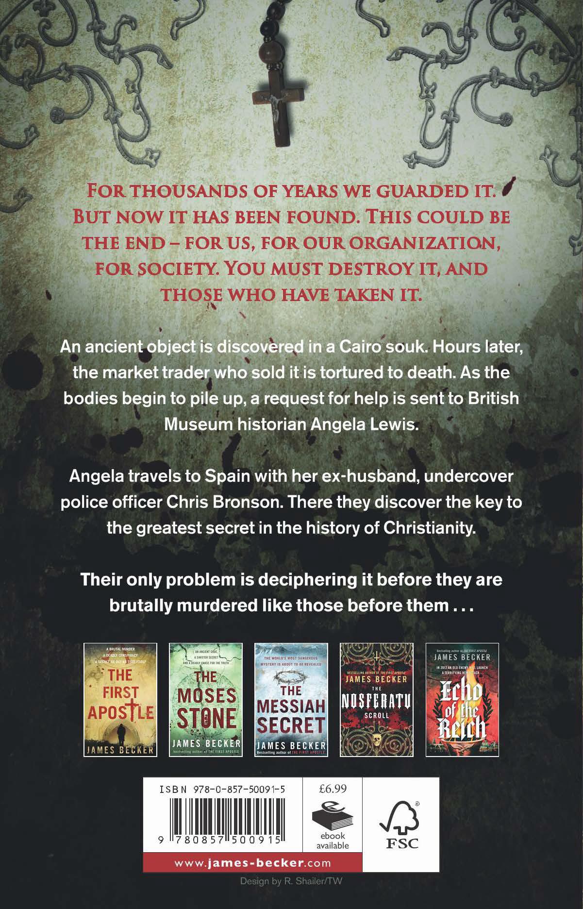 Rückseitencover The Lost Testament