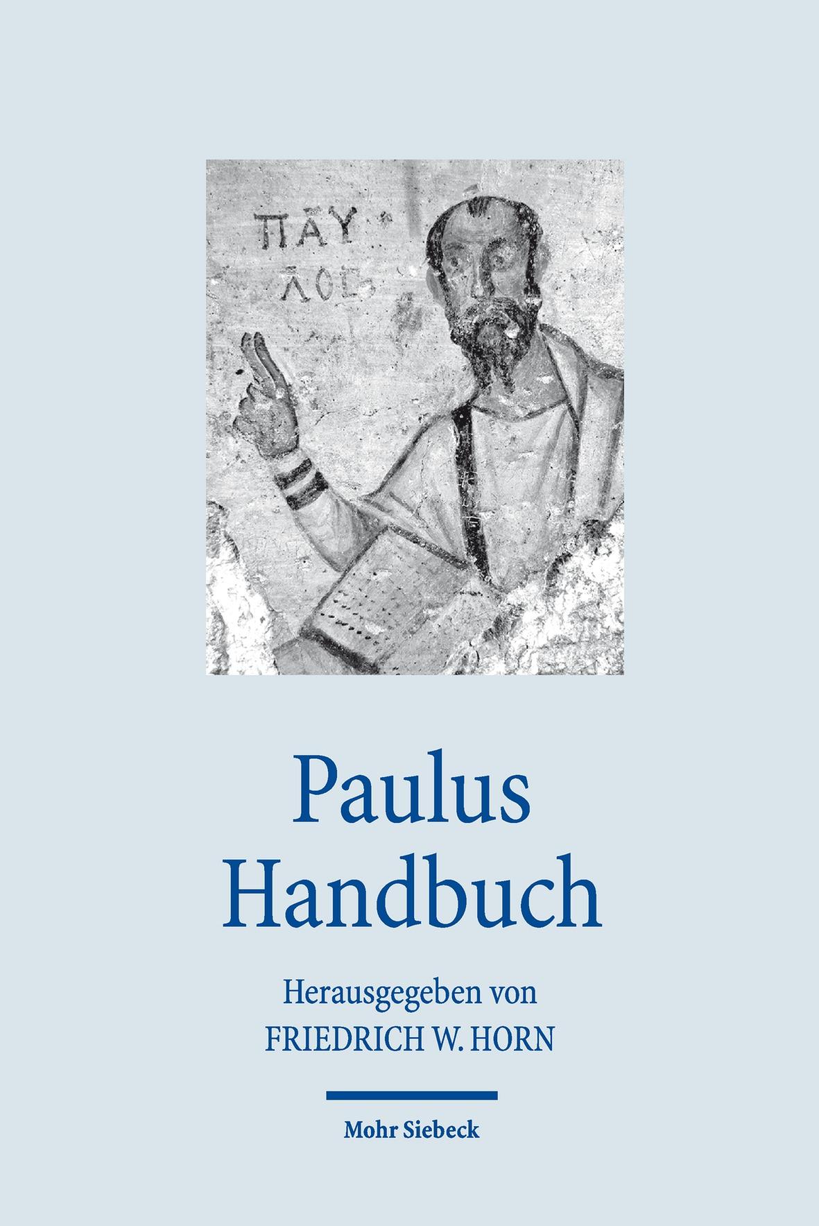 Vorderes Coverbild Paulus Handbuch