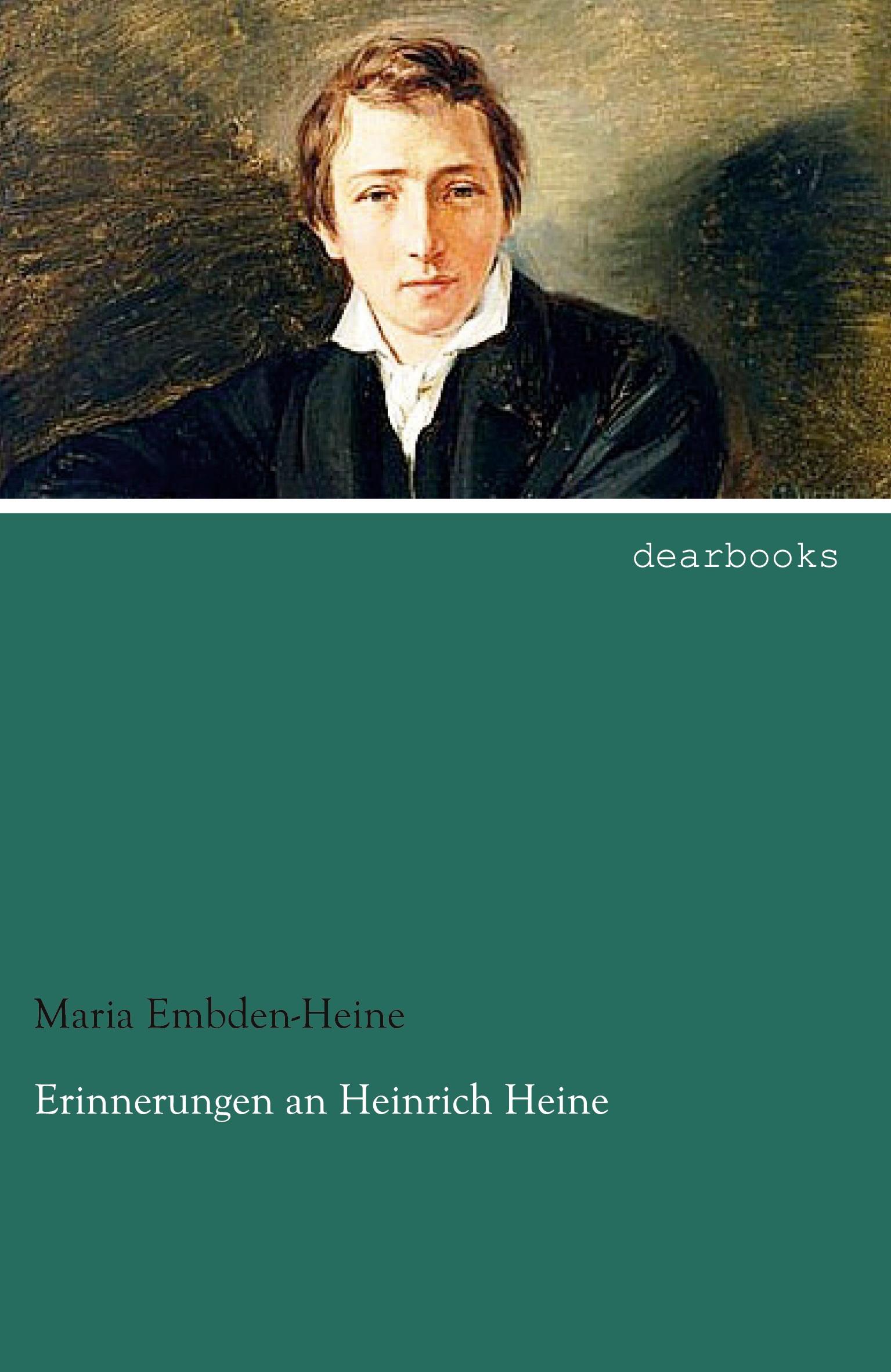 Vorderes Coverbild Erinnerungen an Heinrich Heine