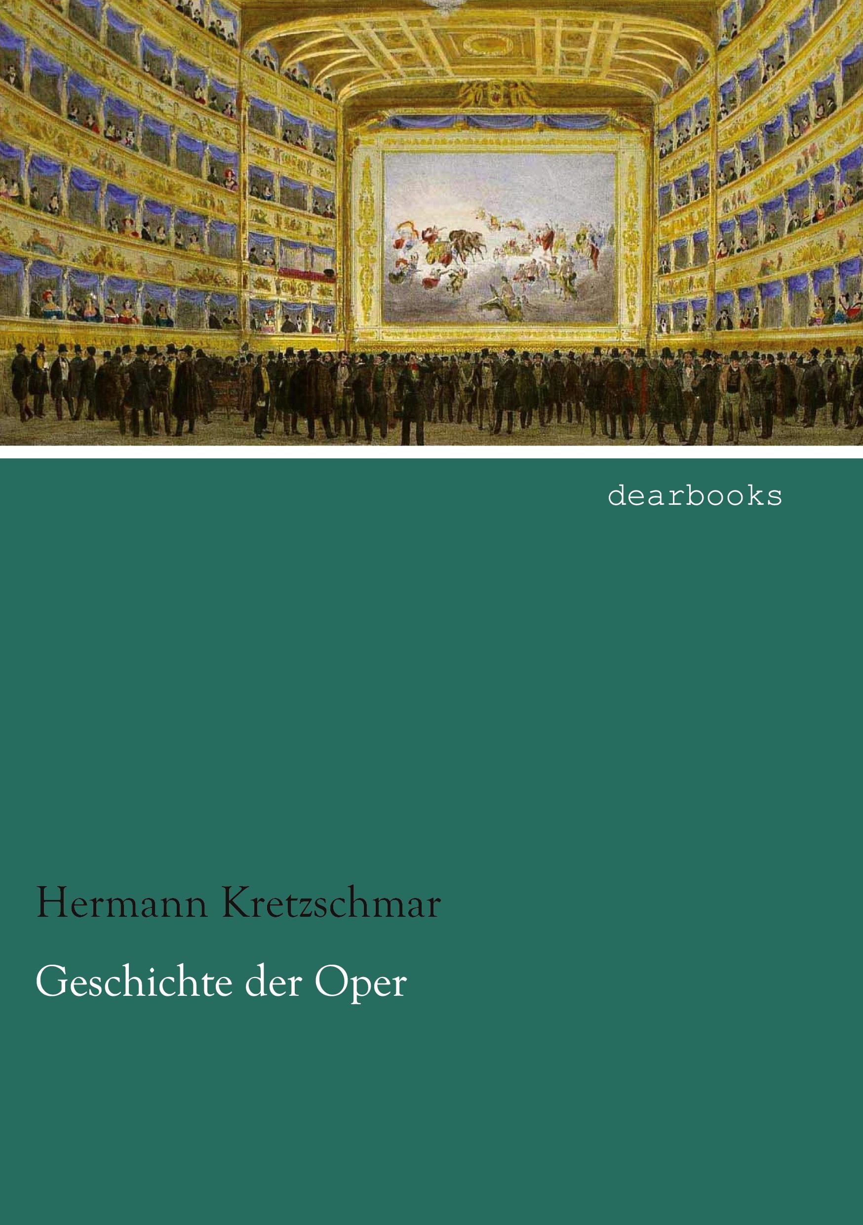 Vorderes Coverbild Geschichte der Oper