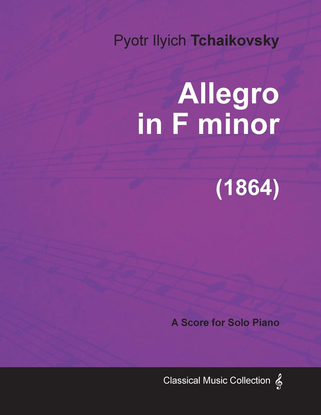 Vorderes Coverbild Allegro in F Minor - A Score for Solo Piano (1864)