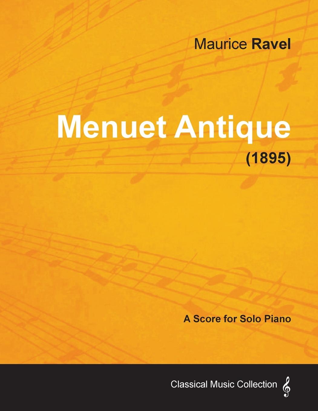 Vorderes Coverbild Menuet Antique - A Score for Solo Piano (1895)