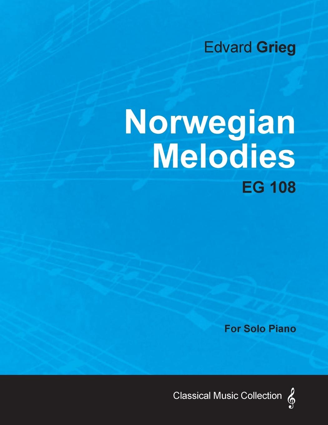 Vorderes Coverbild Norwegian Melodies EG 108 - For Solo Piano