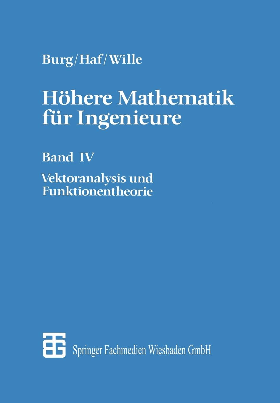 Vorderes Coverbild Höhere Mathematik für Ingenieure