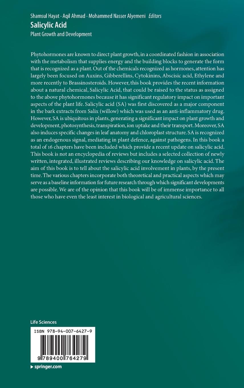 Rückseitencover SALICYLIC ACID