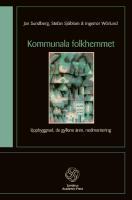 Vorderes Coverbild Kommunala folkhemmet
