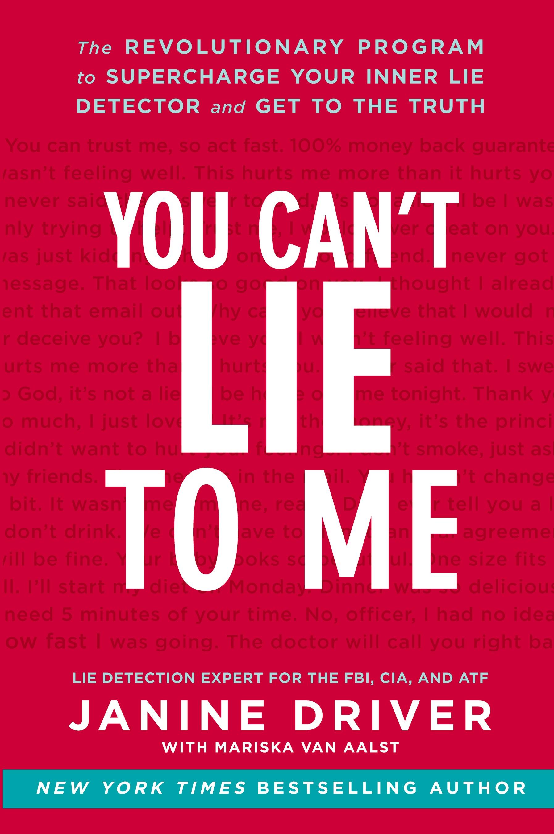 Vorderes Coverbild You Can't Lie to Me