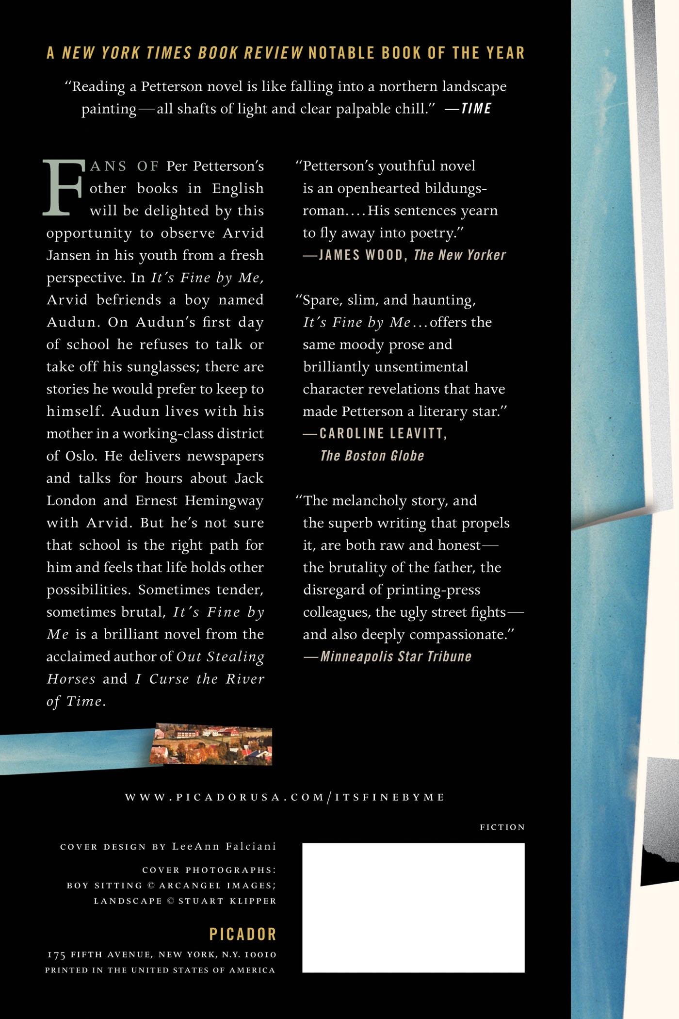 Rückseitencover It's Fine by Me