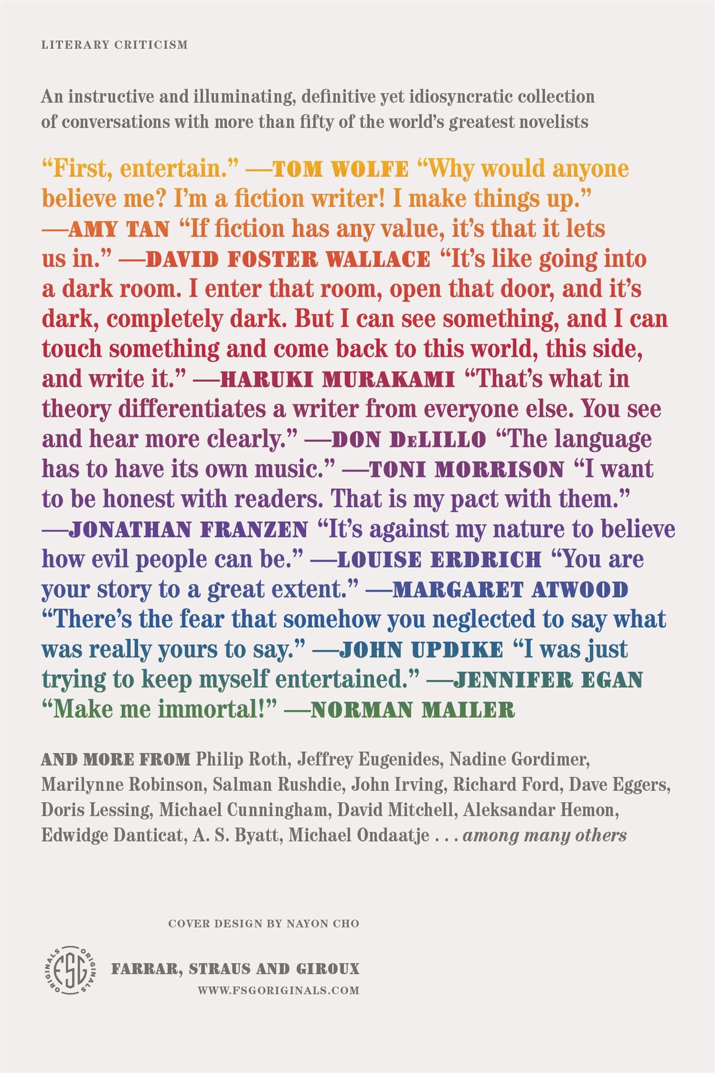 Rückseitencover How to Read a Novelist