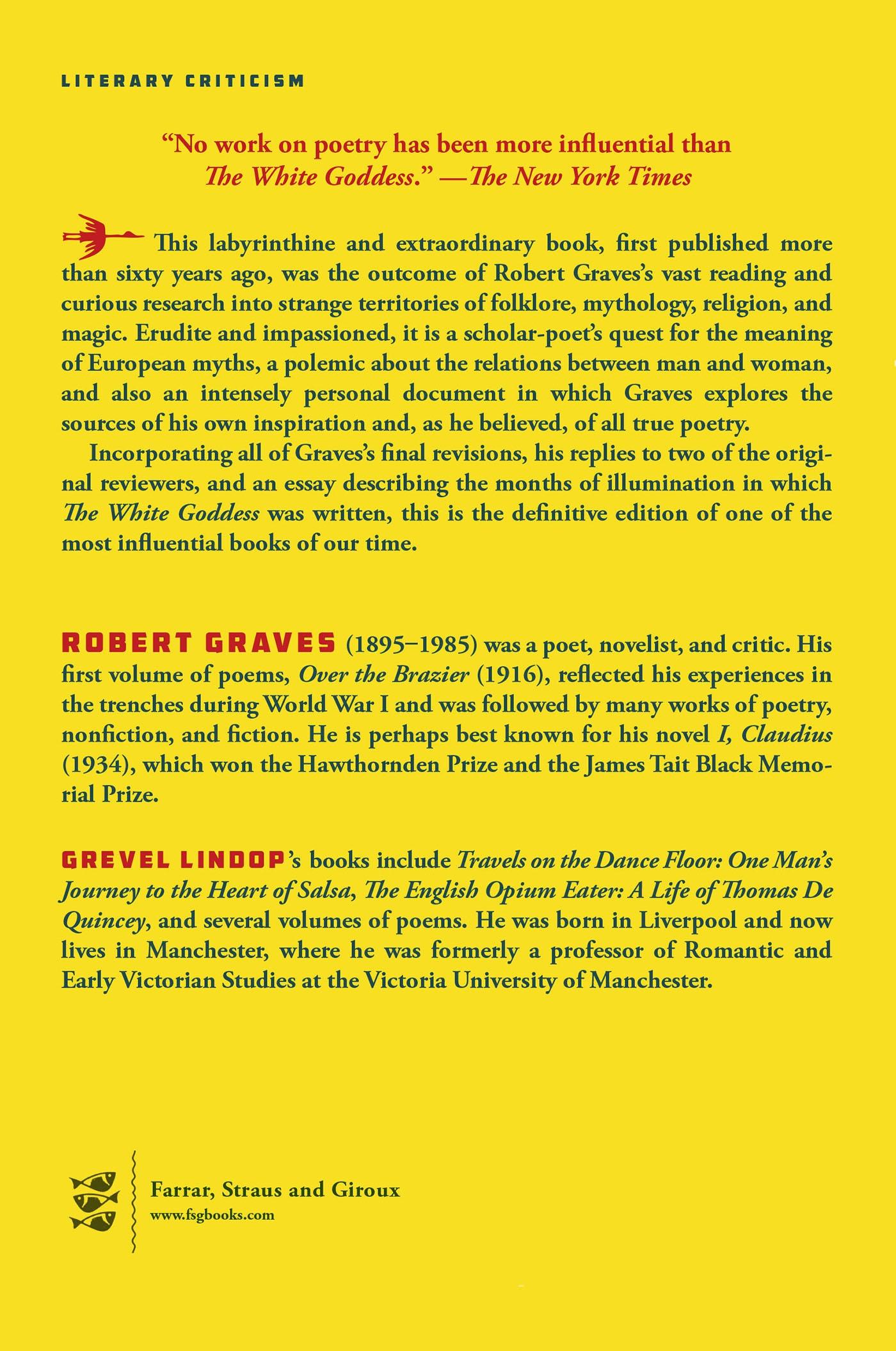 Rückseitencover The White Goddess