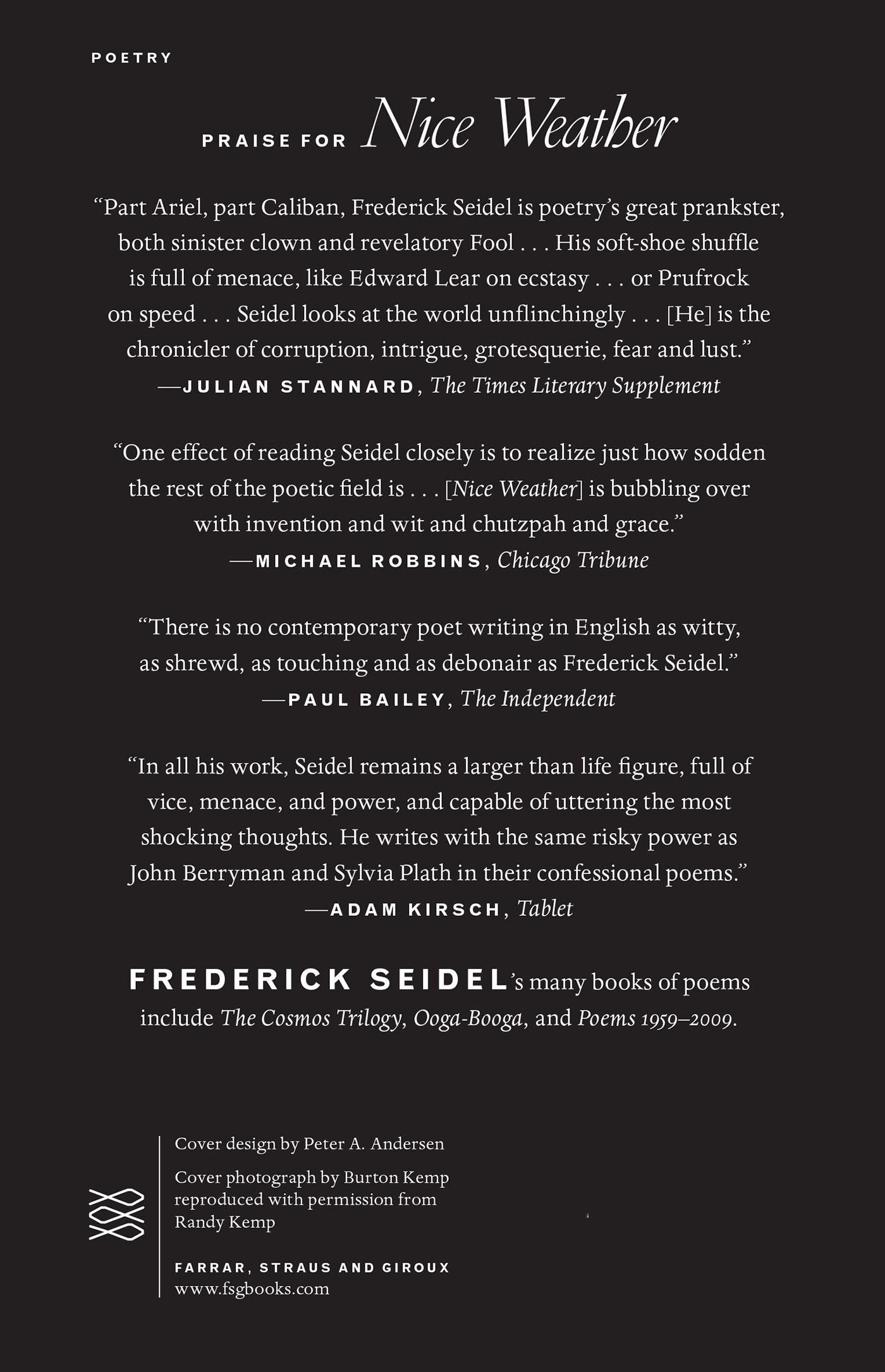 Rückseitencover Nice Weather