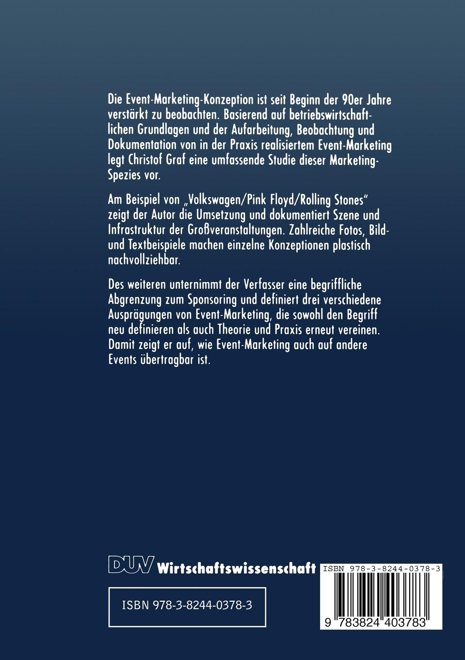 Rückseitencover Event-Marketing