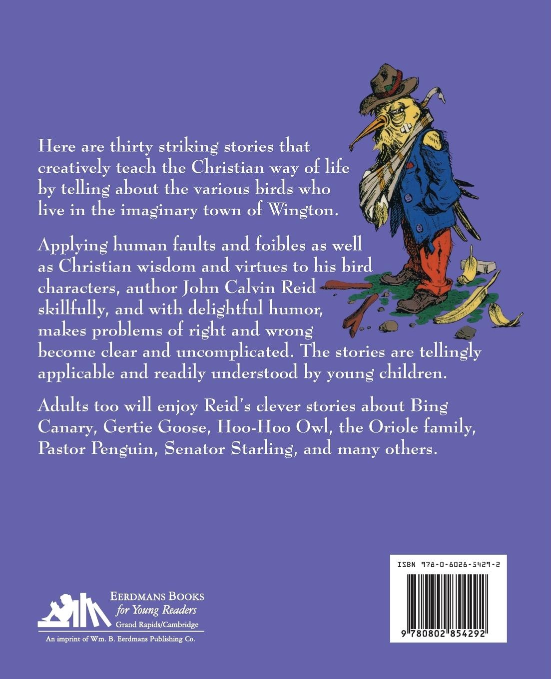 Rückseitencover Bird Life in Wington