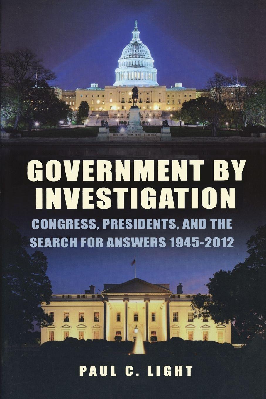Vorderes Coverbild Government by Investigation