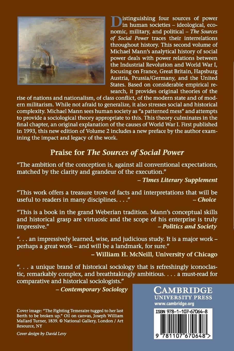 Rückseitencover The Sources of Social Power