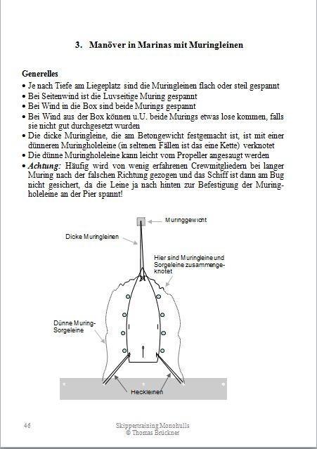 Beispielinhalt (Bild) Skippertraining