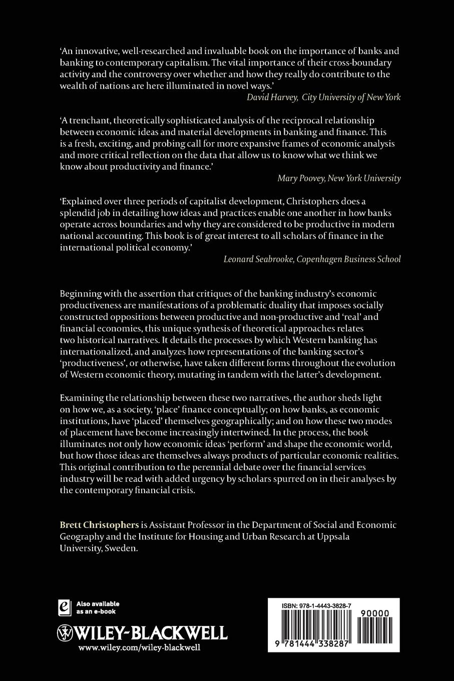 Rückseitencover Banking Across Boundaries