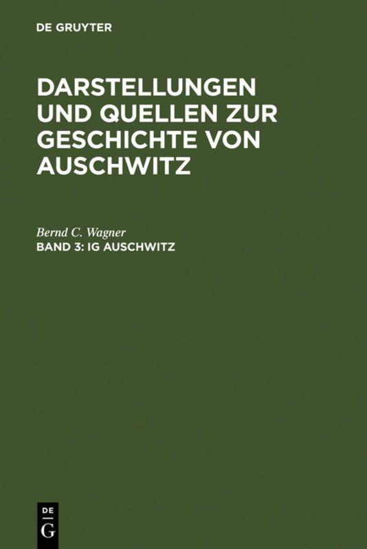 Vorderes Coverbild IG Auschwitz
