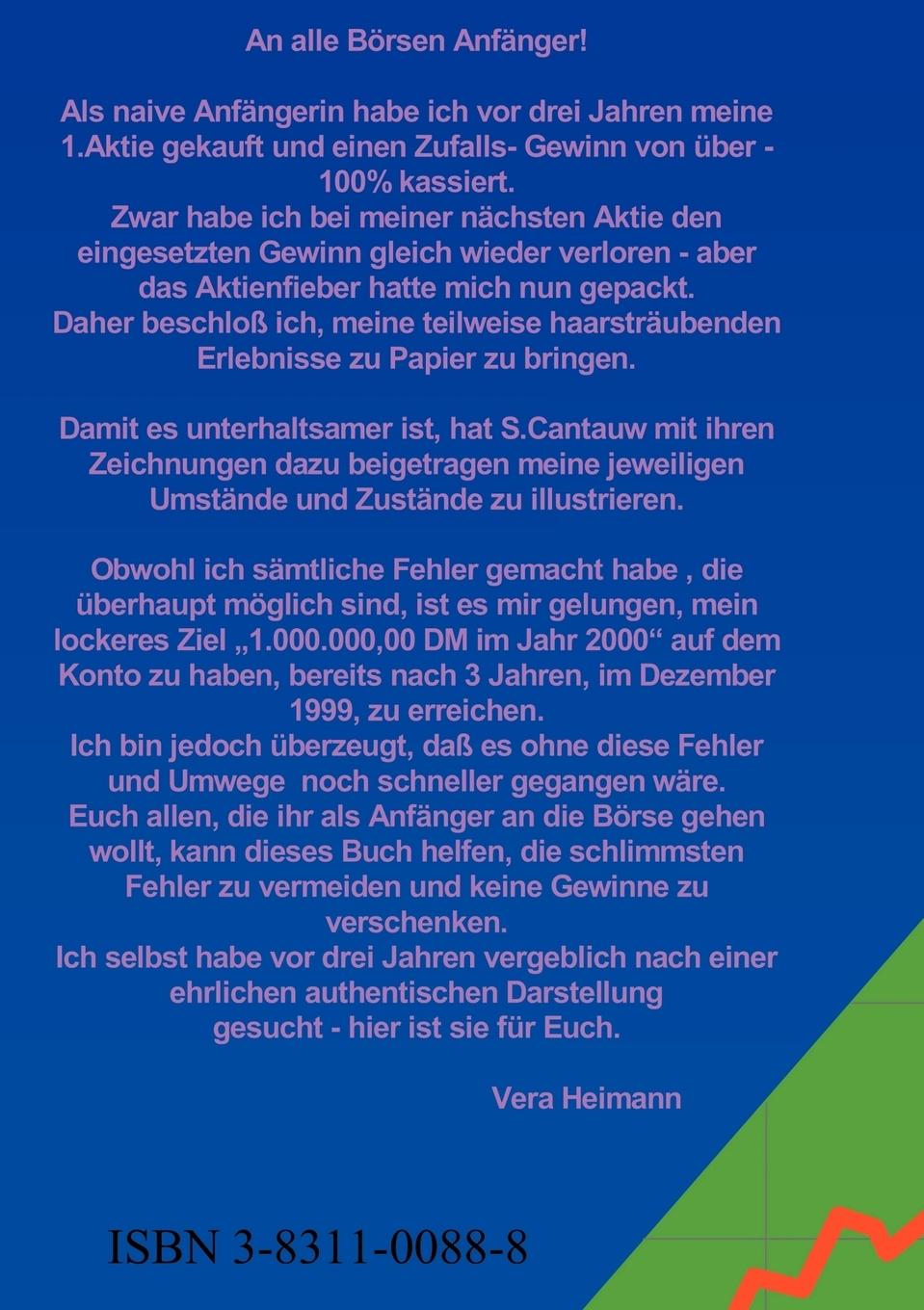 Rückseitencover Hilfe, ich gehe an die Börse