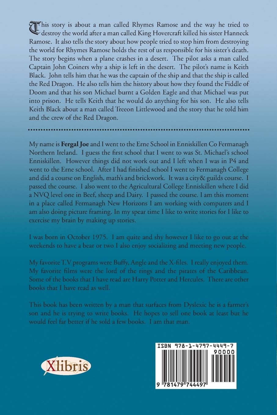 Rückseitencover The Golden Eagle and the Fiddle of Doom