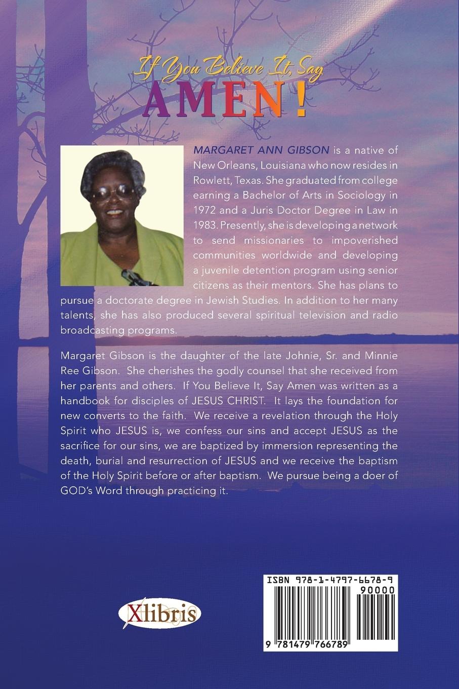 Rückseitencover If You Believe It, Say Amen!