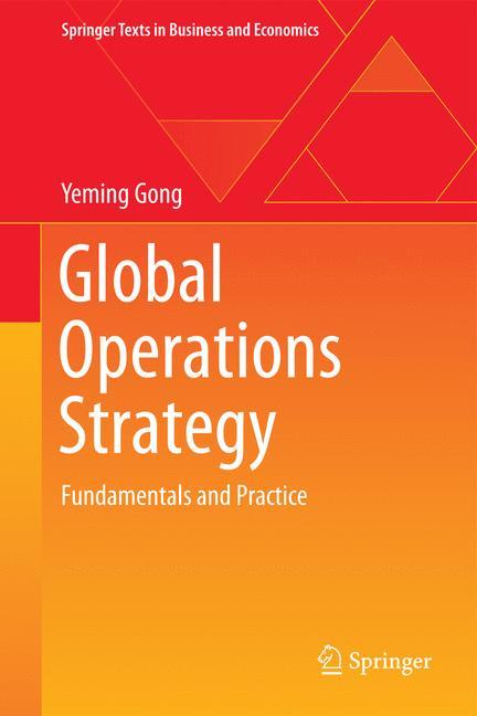 Vorderes Coverbild Global Operations Strategy