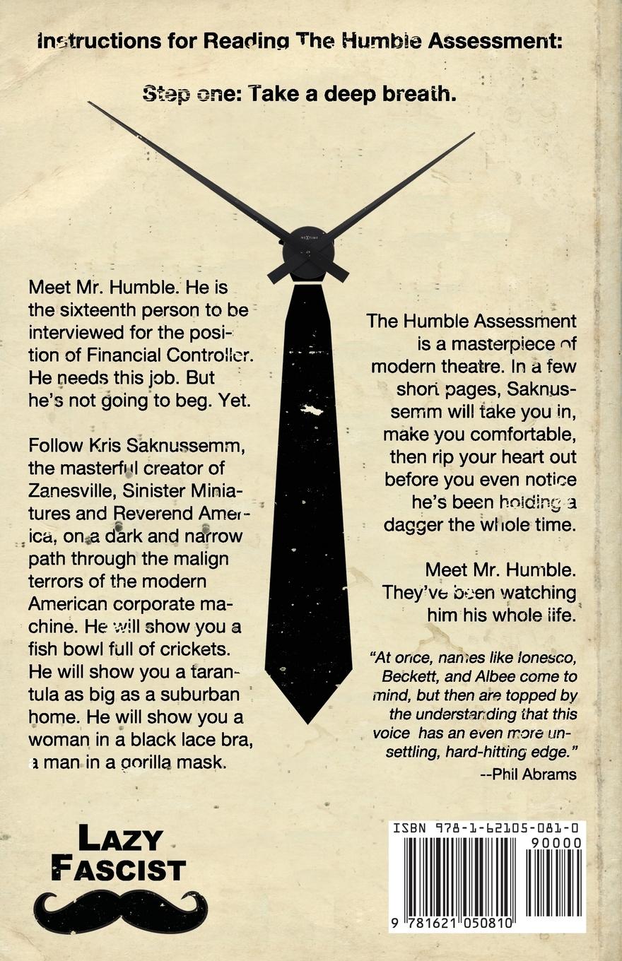 Rückseitencover The Humble Assessment