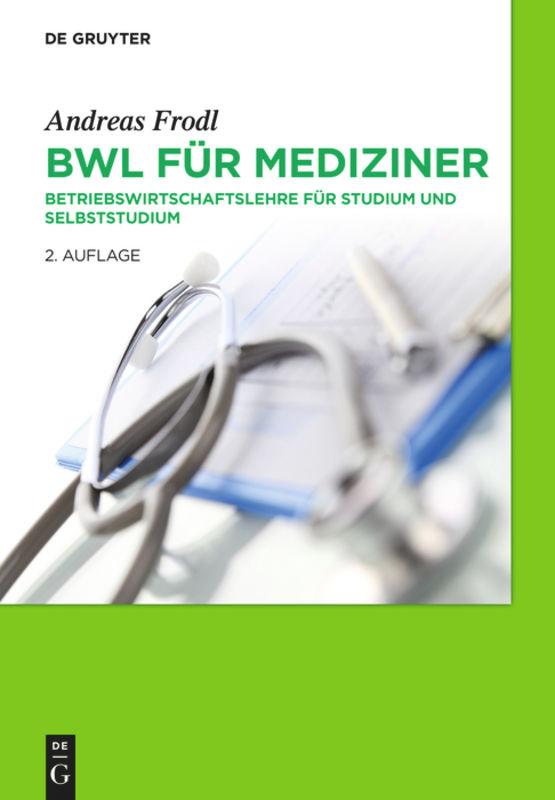 Vorderes Coverbild BWL für Mediziner