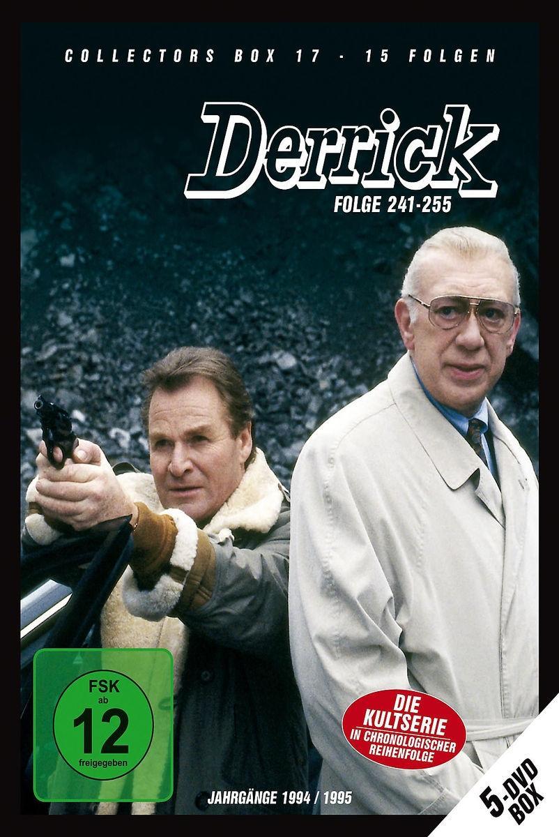 Vorderes Coverbild Derrick - Collectors Box 17 (Folge 241-255)
